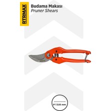 Rtrmax Pruner Shears  Budama Makası Çelik Ergonomik