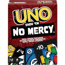 No Mercy Kartlar Çocuklara, Yetişkinlere, Aileyle Bir Araya Gelinen Akşamlara, Partilere ve Seyahatlere Yönelik Uno No Mercy Kart Oyunu HWV18