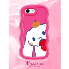 HONTINGA iPhone 6s Plus Uyumlu Kılıf Düşüme Önleyici Basitlik Anti Düşme Kamera Koruyucu Basit Kırmızı Yumuşak Silikon Couple Telefon Kılıfı Karikatur Desen K9-0272