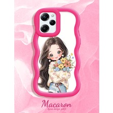 HONTINGA Poco X5 Pro 5g Uyumlu Kılıf Düşüme Önleyici Basitlik Anti Düşme Kamera Koruyucu Basit Kırmızı Yumuşak Silikon Couple Telefon Kılıfı Kız Desen K9-0270