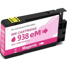 Hp 938E-4S6Y0PE (Pro 9110/PRO 9117/PRO 9120/PRO 9122/PRO 9125/PRO 9730/PRO 9132/PRO 9135/PRO 9720/PRO 9730) Uyumlu Kırmızı Kartuşu