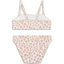 Swim Essentials Leopard Beige Uv Korumalı Bikini