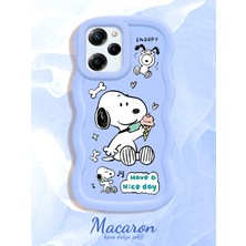 HONTINGA Poco X5 Pro 5g Uyumlu Kılıf Düşüme Önleyici Basitlik Anti Düşme Kamera Koruyucu Basit Mavi Yumuşak Silikon Couple Telefon Kılıfı Karikatur Desen K9-0269