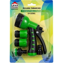Leva House Leva Sulama Tabancası 7 Fonk.4lu Set Lv-22