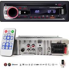 Şenel S-520 Oto Teyp 4X50 Watt Bluetooth Mobil Aplikasyon 2xusb Sd Fm Aux 7 Renk Ekranlı