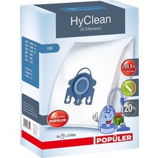 Populer Miele Hyclean 3D Gn Uyumlu 4'lü Toz Torbası Set Süpürge C1, C2 ,c3 ,S800