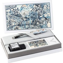 Visconti Luchiano Gogh Vineyard With Peasant Woman Fp (M) KP12-16-FPM Dolma Kalem