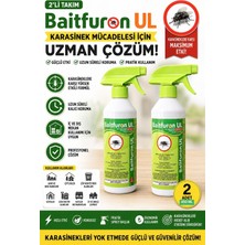KULSAN Baitfuran Ul 450 ml Sprey Karasinek Mücadelesinde Uzman Çözüm 2'li Takım