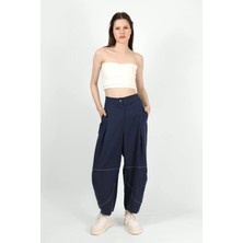 Des Concept Kadın Beli Lastikli Şalvar Pantolon