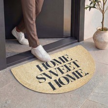 Cool Halı Passy Yarım Ay Şekilli Kapı Önü Paspası Dekoratif Giriş Balkon Teras Outdoor Tasarım Paspas