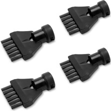 Karcher Orijinal Derz Fırçası Seti, 4 Fırçalı, Tüm Sc Easyfix Buharlı Temizleyiciler Için,