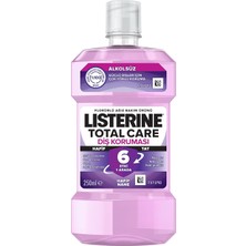Listerine , , Diş Koruyucu, 6 Etkili Florürlü Ağız Bakım Ürünü, Hafif Tat, Sıfır Alkol, Nane Aromalı, 250ML