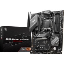 MSI MB B650 Gamıng Wıfı Am5 Ddr5 6000MHZ(OC) HDMI 2xm.2 Usb3.2 2.5g Lan Wıfı 6e Atx Anakart