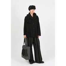Des Concept Kadın Çizgili Yün Karışımlı Pantolon