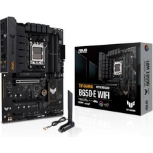 Asus Tuf B650-E Wıfı Amd B650 Am5 Ddr5 8000 HDMI 3x M2 Usb3.2 Wifi 6e + Bt Aura Rgb 2.5gbit Lan Atx Tuf P