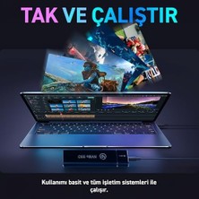 Npo DK02 Nvme M.2 900/1000MB/S Usb-A/type-C Kablolu Taşınabilir Harici SSD (Gb, 0)