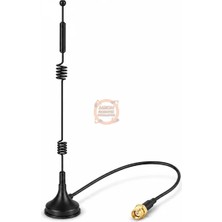 Meon Robotik Otomasyon 2.4g/5.8g 12DBI Wifi Anten Sma Erkek – Manyetik 26CM Kablolu