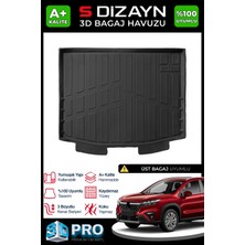 S-Dizayn Suzuki S-Cross 3D Pro Bagaj Havuzu Üst Bagaj 2021 Üzeri A+ Kalite