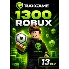 Nagazi 1300 Robux Roblox Dijital Kod Anında Teslimat Güvenli Robux Satın Al Tr Hesap Uyumlu