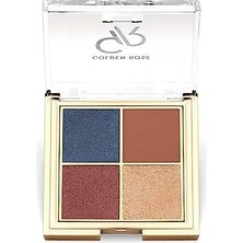Quattro Eyeshadow - 03 Blue Charm - Dörtlü Far Paleti
