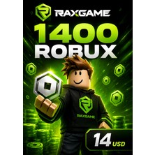 Nagazi 1400 Robux Roblox Dijital Kod Anında Teslimat Güvenli Robux Satın Al Tr Hesap Uyumlu