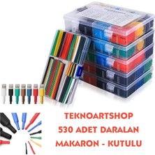Empressco Renkli Makaron Seti, 530 Parça, Kutulu, Eğlenceli ve Şık Tasarım
