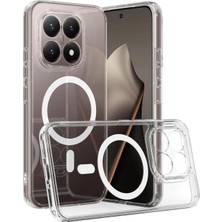 Nettech Xiaomi Mi 15T Uyumlu Transparan Magsafe Seri Arka Koruma Kılıf