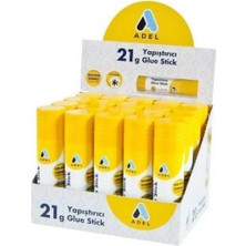 Adel Stick Yapıştırıcı Glue 21 Gram - 24 Adet