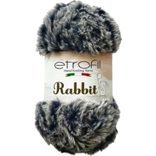 Etrofil Rabbit Ultra Örgü Ipi Gökkuşağı Dokunuşu %100 Polyester 100G 65M (T044)