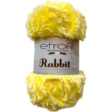 Etrofil Rabbit Örgü İpi Güneş Sarısı %100 Polyester 100g 65m (72165)
