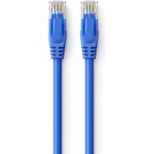 HCS-T06-00421-301 4X2X24# Utp Lsoh Cat6 P.cord 3mt Mavi