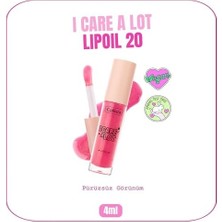 Elivora Store Callista I Care A Lot Lip Oil Nemlendirici ve Parlatıcı Dudak Bakım Yağı - 20 Glow Up Pink - Pembe