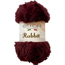 Etrofil Rabbit Örgü İpi Bordo Kadife %100 Polyester 100g 65m (70349)