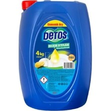 Elivora Store Detos Limon Kokulu Bulaşık Deterjanı 4000 ml