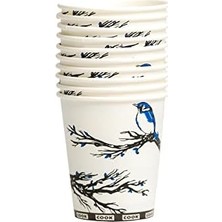Elivora Store Kağıt Bardak, 9 Oz (266 Ml), 10 Adet, Tek Kullanımlık