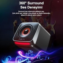 Elivora Store Aula A200 Rgb Işıklı Masaüstü Gaming 3.5mm Bilgisayar Pc Hoparlörü