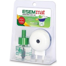 Elivora Store Esemmat Elektrolikit Mini Set Isıtıcı + Likit, Sivrisineklere Karşı Etkili