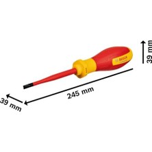 Elivora Store Professional Vde Tornavida Sl 5.5 x 100MM (1x Tornavida Sl 5.5 x 100MM)