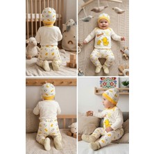 Meya Baby & Kids Bebek 3'lü Takım Ördek Baskılı