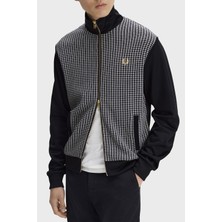 Fred Perry J2303 Knitted Front Track Erkek Ceket