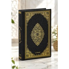 İhvan Online Termo Deri Ciltli - Medine Hatlı - Hafız Boy - Kuranı Kerim - Siyah