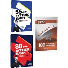 Anla Kazan Yayınları 2027 Parlayan Proje 2027  55 Günde Tyt+Ayt Fizik Kampı+Anla Kazan Paragraf Deneme