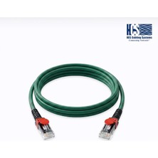 HCS-T06-00423-103 4X2X24# Utp Lsoh Cat6 P.cord 1mt Yeşil