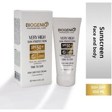 Elivora Store Profesyonel Bakım Çok Yüksek Güneş Koruma Spf 50 Güneş Bakım Kremi 100 ml