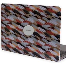 Elivora Store MacBook Pro Retina 13 Inç Kılıf A1425 A1502 Uyumlu Tüy Desenli Sert Kapak Hard Case Ince Hafif Laptop Koruyucu Karışık