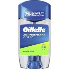 Elivora Store Power Rush Terlemeyi Önleyici Şeffaf Jel Deodorant 70 ml