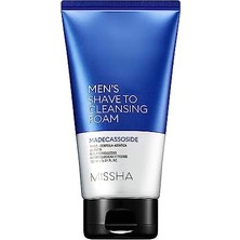 Elivora Store Özel Içerikleriyle Nemlendiren, Temizleyen Tıraş Köpüğü Men's Cure Shave To Cleansing Foam