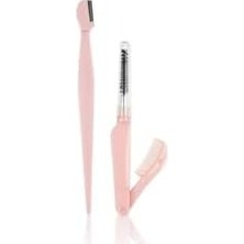 Elivora Store Razor + Taraklı Maskara Fırça Açılıp Kapanabilen NASFACESET07