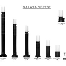 Elivora Store Zita Bahçe Aydınlatması Galata Roket Aplik 25 cm Bahçe Lambası 220V E27 IP54