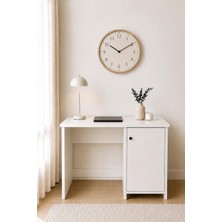 Mobix Home MK76 Çalışma Masası Kapaklı Beyaz